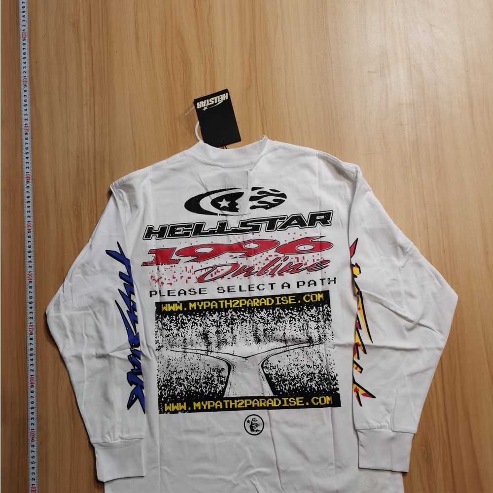 White hellstar  Men's Shirt